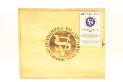 (3) 2005 Stonyridge Vineyard Larose, Waiheke Island (OWC)