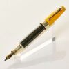 Montegrappa, Miya Yellow Celluloid / Carbon Fibre Fountain Pen, circa 2015 - 2