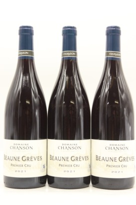 (3) 2021 Chanson Pere & Fils Greves, Beaune Premier Cru