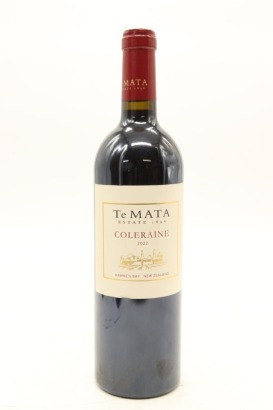 (1) 2022 Te Mata Estate Coleraine, Hawke's Bay