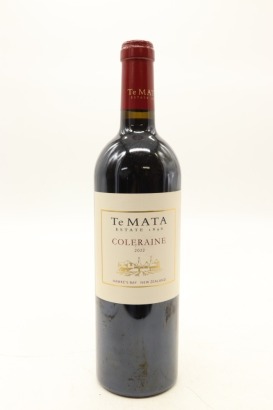 (1) 2022 Te Mata Estate Coleraine, Hawke's Bay