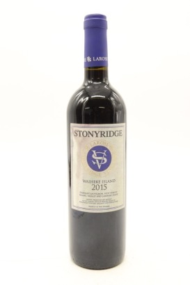 (1) 2015 Stonyridge Vineyard Larose, Waiheke Island (SOL)