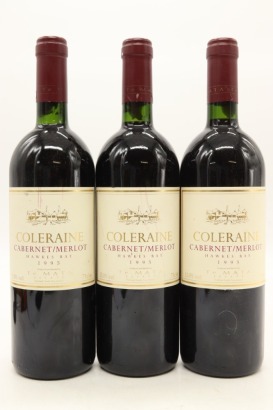 (3) 1995 Te Mata Estate Coleraine, Hawke's Bay