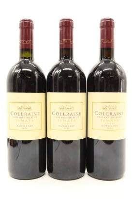 (3) 2004 Te Mata Estate Coleraine, Hawke's Bay