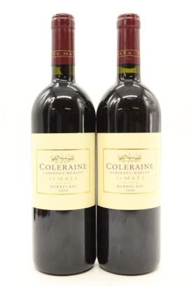 (2) 2000 Te Mata Estate Coleraine, Hawke's Bay