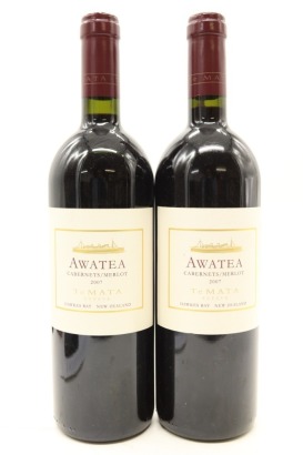 (2) 2007 Te Mata Estate Awatea Cabernets Merlot, Hawke's Bay
