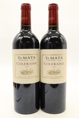 (2) 2021 Te Mata Estate Coleraine, Hawke's Bay