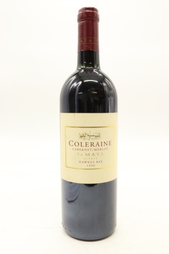 (1) 1996 Te Mata Estate Coleraine, Hawke's Bay