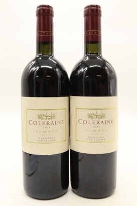 (2) 2005 Te Mata Estate Coleraine, Hawke's Bay
