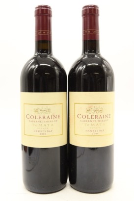 (2) 2004 Te Mata Estate Coleraine, Hawke's Bay