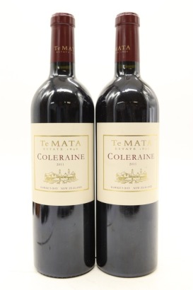 (2) 2011 Te Mata Estate Coleraine, Hawke's Bay [BC95]