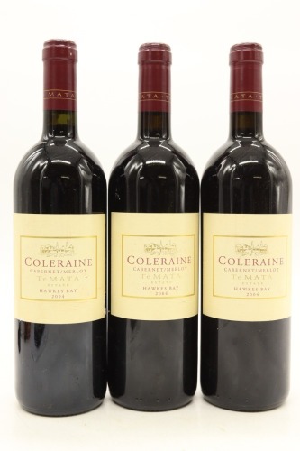 (3) 2004 Te Mata Estate Coleraine, Hawke's Bay
