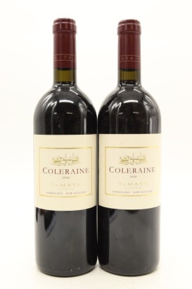 (2) 2008 Te Mata Estate Coleraine, Hawke's Bay [BC96]