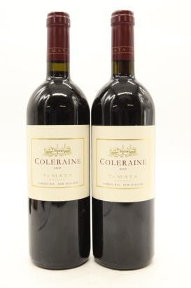 (2) 2009 Te Mata Estate Coleraine, Hawke's Bay [JR16.5]