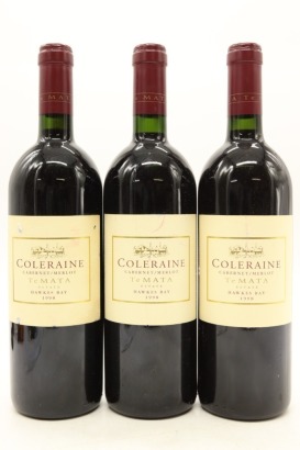 (3) 1998 Te Mata Estate Coleraine, Hawke's Bay