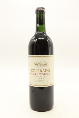 (1) 1989 Te Mata Estate Coleraine, Hawke's Bay (CC)
