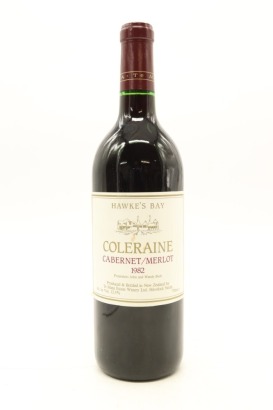 (1) 1982 Te Mata Estate Coleraine, Hawke's Bay (Re-Corked 2009)