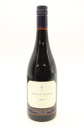 (1) 2019 Craggy Range Syrah, Gimblett Gravels