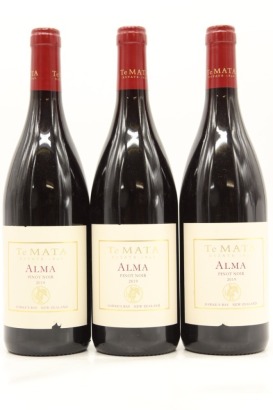 (3) 2019 Te Mata Estate Alma Pinot Noir, Hawke's Bay
