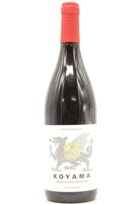 (1) 2016 Takahiro Koyama - Taka K Williams' Vineyard Pinot Noir, Waipara Valley
