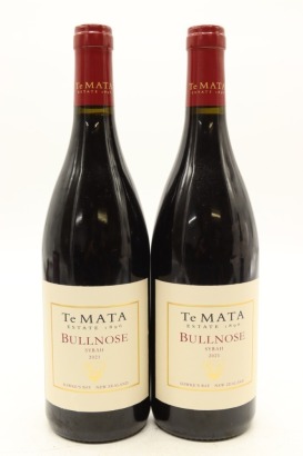 (2) 2021 Te Mata Estate Bullnose Syrah, Hawke's Bay