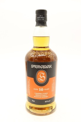 (1) Springbank 10 Year Old 2023 Release Single Malt Scotch Whisky, Campbeltown, 46% ABV