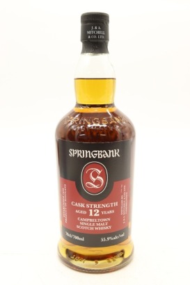 (1) Springbank 12 Year Old Cask Strength 2025 Release Single Malt Scotch Whisky, Campbeltown, 55.9% ABV