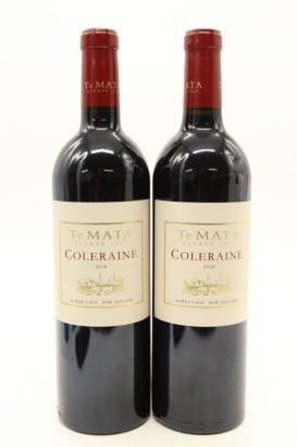 (2) 2018 Te Mata Estate Coleraine, Hawke's Bay