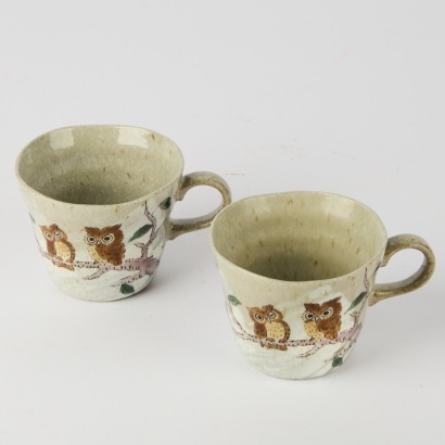 A Pair of Japanese Porcelain Cups