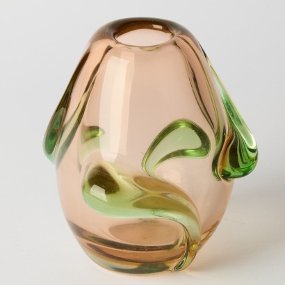 A Murano Glass Vase by Flavio Poli