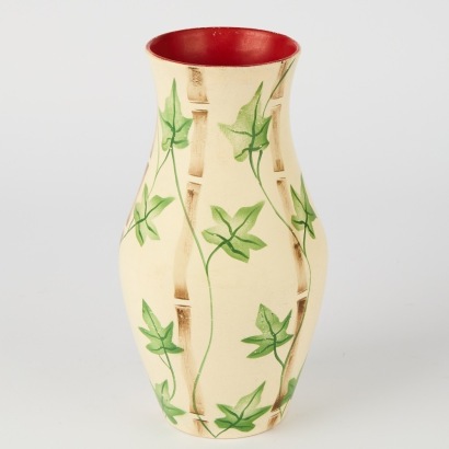 A Vintage Brentleigh Ware Hand Painted Vase