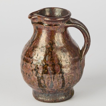 An Early Andrew Van Der Putten Salt Glazed Jug