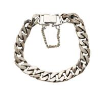 Silver Curb Link Bracelet