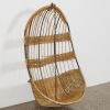 A John Crichton Hanging Rattan Egg Chair by The Blind Institute
