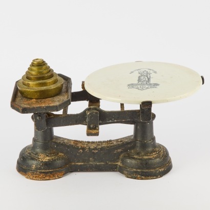 An Old Iron Balance Scale