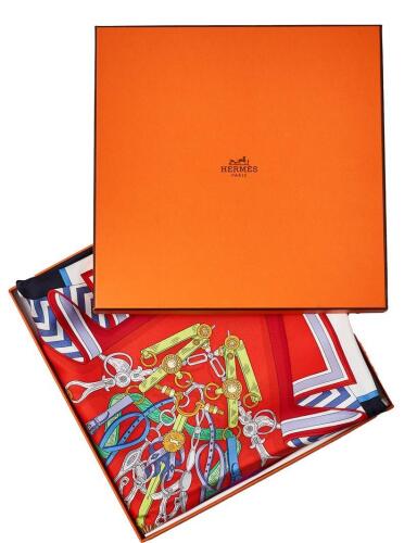 Hermes Silk Scarf