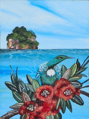 Janine Bisky Prowse, Coastal Scene