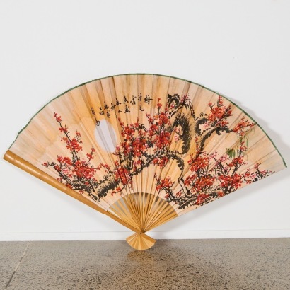 A Vintage Japanese Wall D&eacute;cor Fan