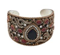 Silver Indian Cuff Bracelet