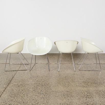 A Set of Four Habitat Bucket Chairs c.1990s