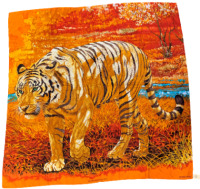 Hermes Bengal Tiger Scarf