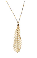 Nina Ricci Feather Necklace