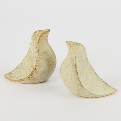 A Pair of Ceramic Decorative Birds