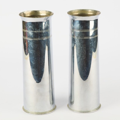 A Pair of WW1 18-Pounder Bullet Casings