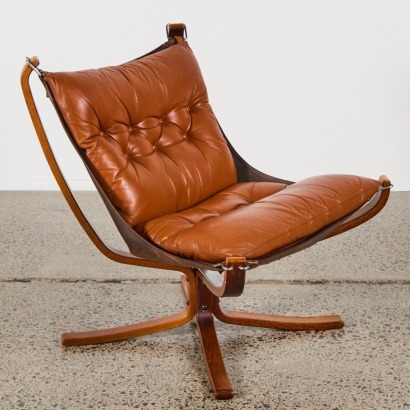A Falcon Chair by Sigurd Ressell