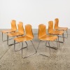 A Set of Six West German Pagholz Chairs - 2