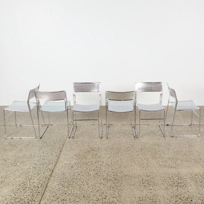 A Set of Six Sultana Chairs by Arrben, Italy