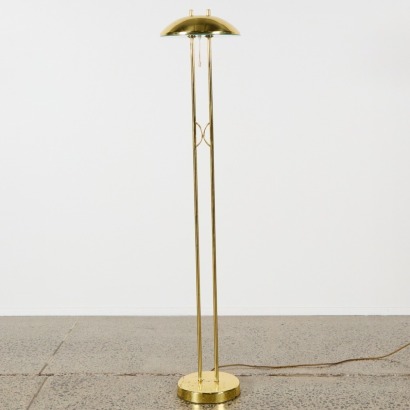 A Vintage Brass Lawyer&rsquo;s Floor Lamp
