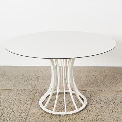 A Mid-Century Modern Circular Dining Table