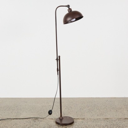 An Industrial Floor Lamp from Le Forge